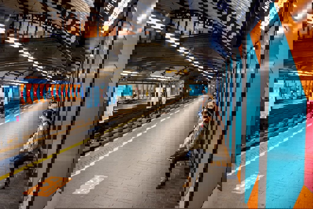 Stortinget T-banestasjon/foto Sporveien AS