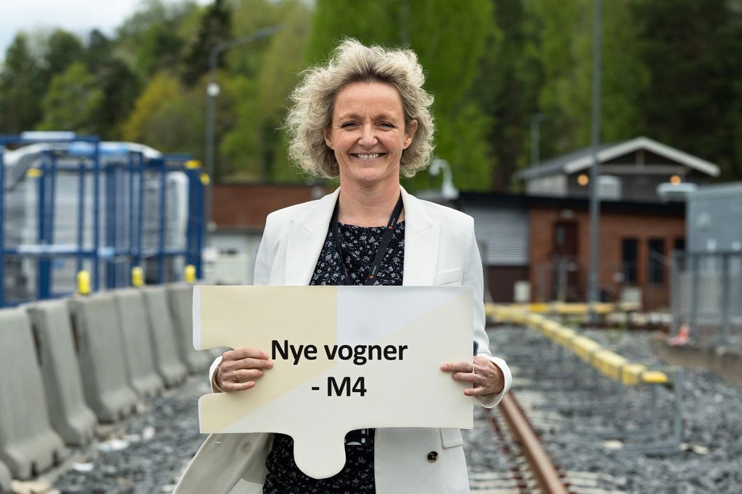 En viktig brikke: Konsernsjef Birte Sjule er fornøyd med å ha sikret nok vogner til Oslo innen Fornebubanen står klar i 2029. Foto: Christian Loennechen
