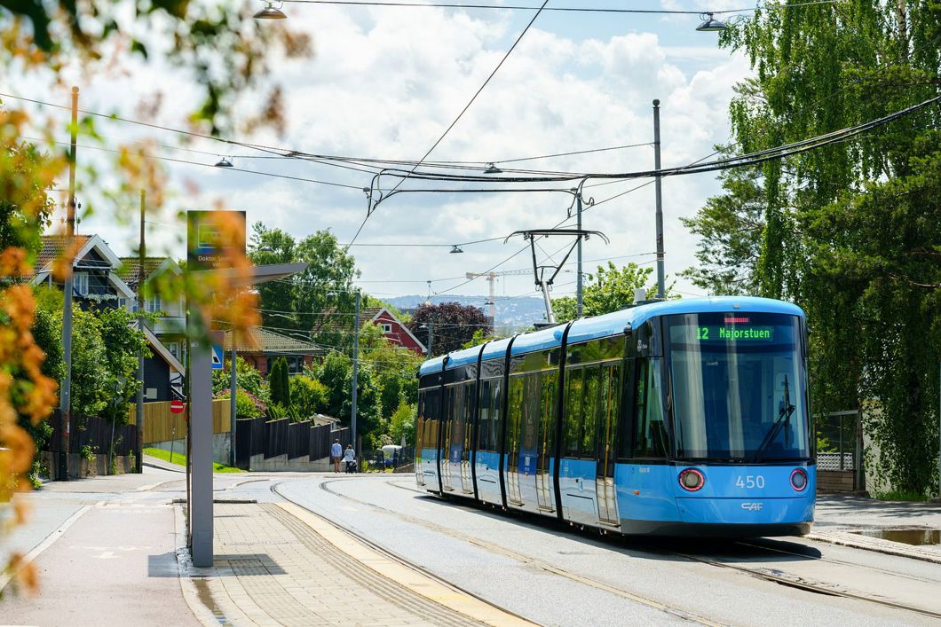 Arbeidet ved Doktor Smiths i retning Storo er nødvendig vedlikehold, frem til en større oppgradering kommer (foto: Sporveien).